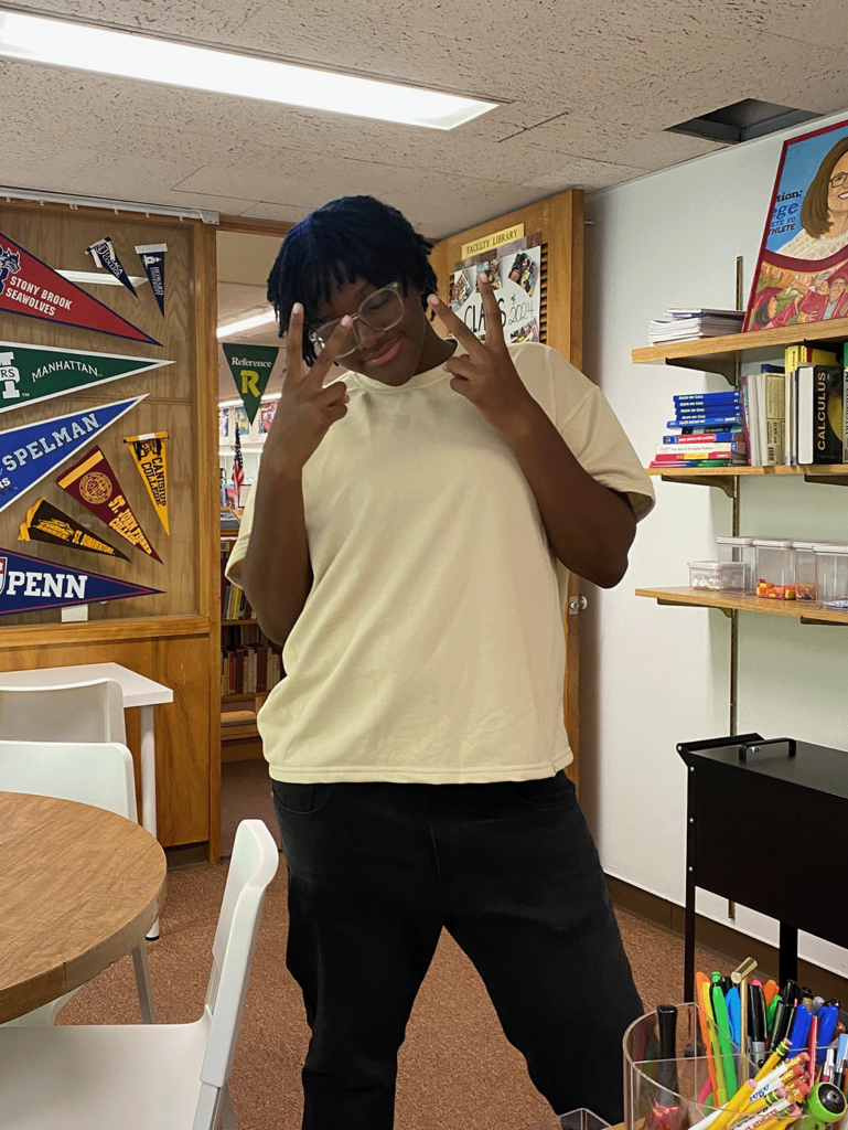 Happy Student-Athletes go back to school ay Mount Vernon high School New York and stop by the Destination: college office to say hi