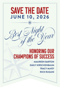 Save The Date graphic for Destination: College Best Night of the Year 2026